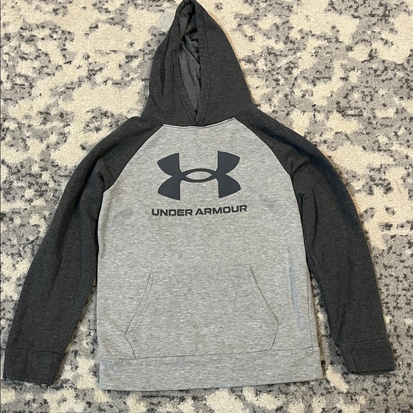 Under Armour Other - Under Armour Boy’s Two-Tone Gray Hoodie